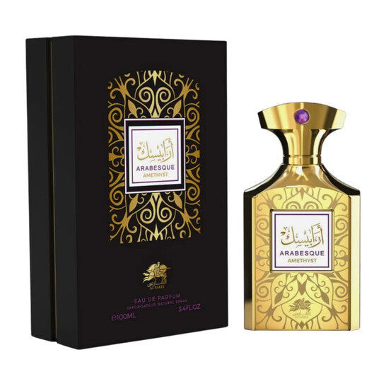 Emper Unisex Al Fares Arabesque Amethyst EDP Spray 3.4 oz Fragrances - Luxurious Fragrance Available Online in Hong Kong & China
