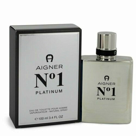Etienne Aigner Men's Aigner No.1 Platinum EDT Spray 3.4 oz Fragrances - Luxurious Fragrance Available Online in Hong Kong & China