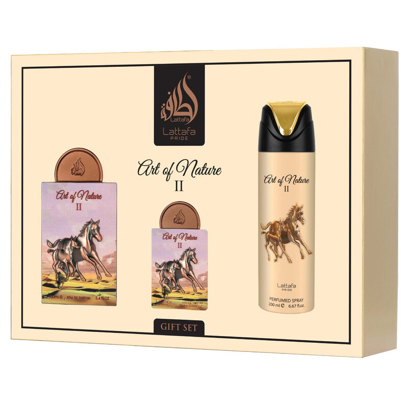 Lattafa Unisex Art of Nature II Gift Set Fragrances - Luxurious Fragrance Available Online in Hong Kong & China