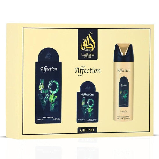 Lattafa Unisex Pride Affection Gift Set Fragrances (Wholesale) - Luxurious Fragrance Available Online in Hong Kong & China