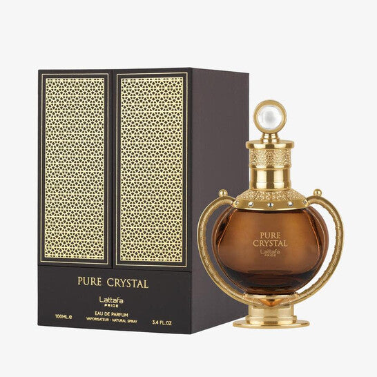 Lattafa Unisex Pride Pure Crystal EDP Spray 3.4 oz Fragrances - Luxurious Fragrance Available Online in Hong Kong & China