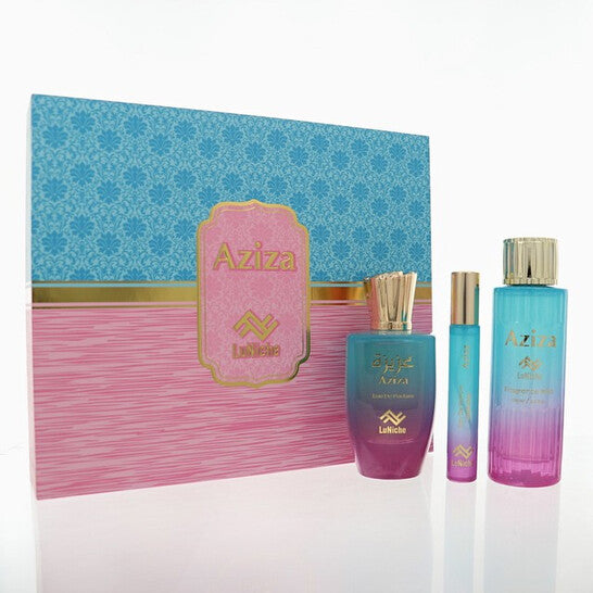 Luniche Unisex Aziza 3pcs EDP Gift Set Fragrances (Wholesale) - Luxurious Fragrance Available Online in Hong Kong & China