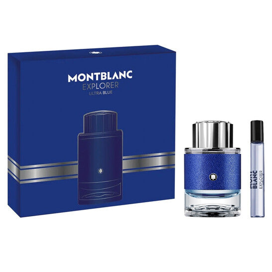 Montblanc Men's Explorer Ultra Blue Gift Set Fragrances - Luxurious Fragrance Available Online in Hong Kong & China