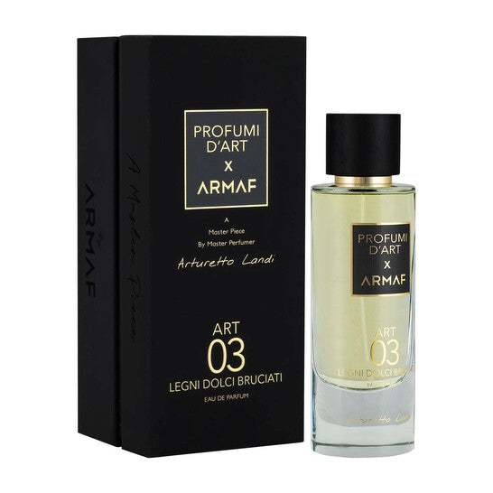 Profumi D'Art X Armaf Unisex Art 03 - Legni Dolci Bruciati EDP Spray 3.6 oz Fragrances - Luxurious Fragrance Available Online in Hong Kong & China