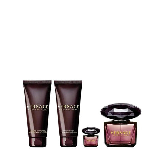 Versace Ladies Crystal Noir Gift Set Fragrances - Luxurious Fragrance Available Online in Hong Kong & China