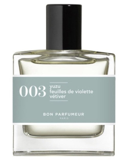 Bon Parfumeur 003 Yuzu Feuilles de Violette Vétiver - premium fragrance for sophisticated tastes.