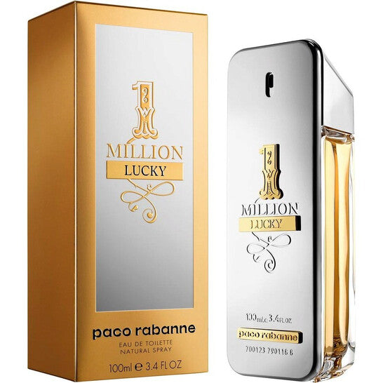 Paco Rabanne 1 Million Lucky / Paco Rabanne EDT Spray 3.4 oz (100 ml) (m) - Luxurious Fragrance Available Online in Hong Kong & China