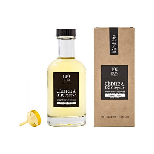 100 Bon Unisex Cedre & Iris Soyeux Refill EDP 6.7 oz - Luxurious Fragrance Available Online in Hong Kong & China