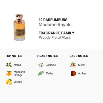 12 Parfumeurs Ladies Madame Royale Extrait de Parfum 3.38 oz (Wholesale) - Luxurious Fragrance Available Online in Hong Kong & China