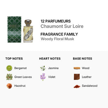 12 Parfumeurs Unisex Chaumont Sur Loire Extrait de Parfum 3.38 oz (Wholesale) - Luxurious Fragrance Available Online in Hong Kong & China