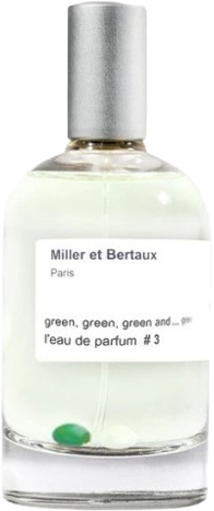 Miller et Bertaux #3 Green, Green, Green and... Green EDP decant (In-Stock) - Luxurious Fragrance Available Online in Hong Kong & China