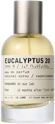 Le Labo Eucalyptus 20 EDP (In-Stock) - Luxurious Fragrance Available Online in Hong Kong & China