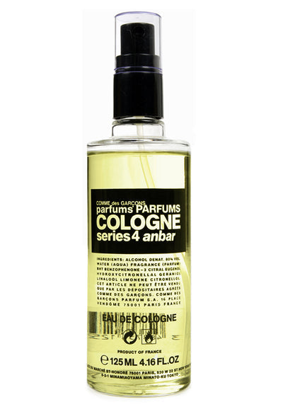 Comme des Garcons: Cologne Anbar (Fragrance Decant Sample Selection) - Luxurious Fragrance Available Online in Hong Kong & China