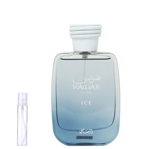 Rasasi Hawas Ice for Him Eau de Parfum for Men - premium fragrance for sophisticated tastes.