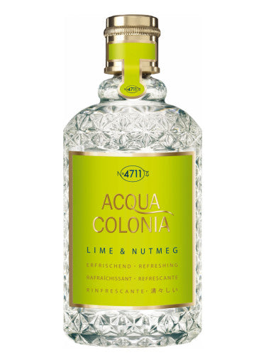 4711 Acqua Colonia Lime & Nutmeg EDC (In-Stock) - Luxurious Fragrance Available Online in Hong Kong & China
