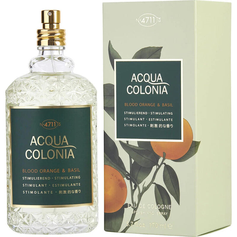4711 Unisex Acqua Colonia Blood Orange & Basil EDC 1.7 oz Fragrances (Wholesale) - Luxurious Fragrance Available Online in Hong Kong & China