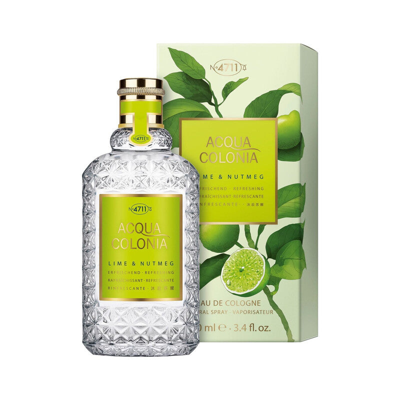 4711 Unisex Acqua Colonia Lime & Nutmeg EDC 3.4 oz Fragrances - Luxurious Fragrance Available Online in Hong Kong & China