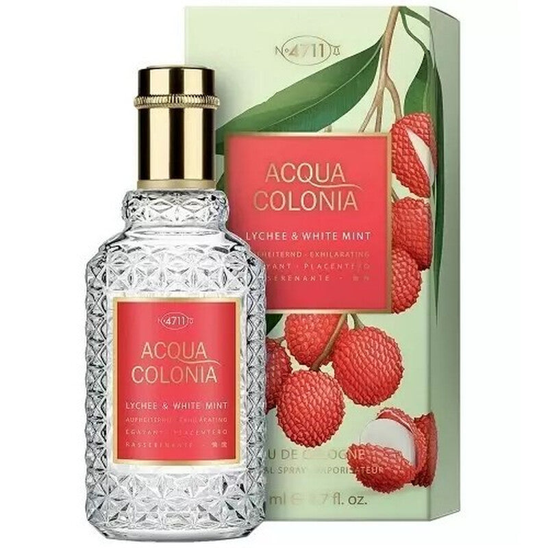 4711 Unisex Acqua Colonia Lychee & White Mint EDC 3.4 oz (Tester) Fragrances - Luxurious Fragrance Available Online in Hong Kong & China