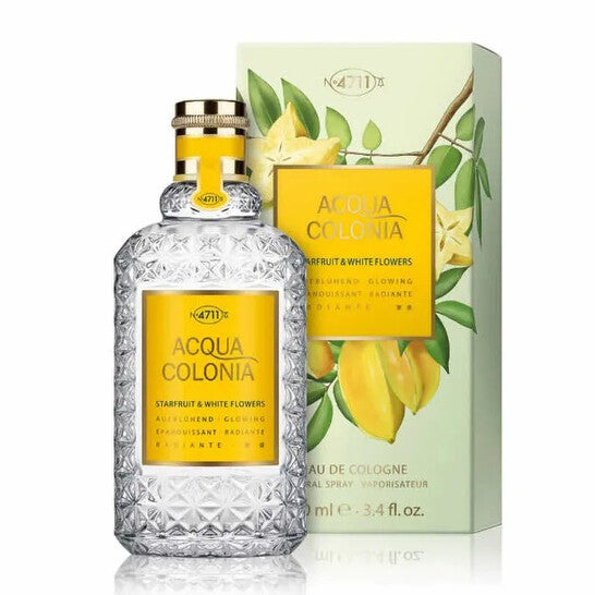 4711 Unisex Acqua Colonia Starfruit & White Flowers EDC 3.4 oz Fragrances - Luxurious Fragrance Available Online in Hong Kong & China