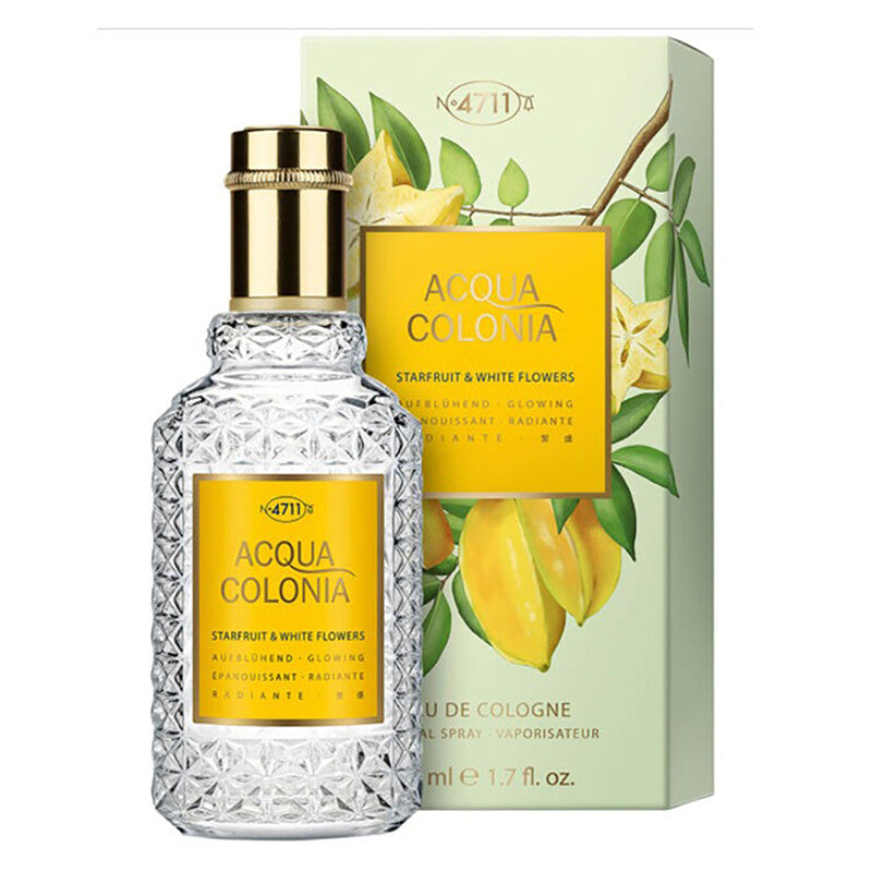 4711 Unisex Acqua Colonia Starfruit & White Flowers EDC Spray 1.7 oz Fragrances (Wholesale) - Luxurious Fragrance Available Online in Hong Kong & China