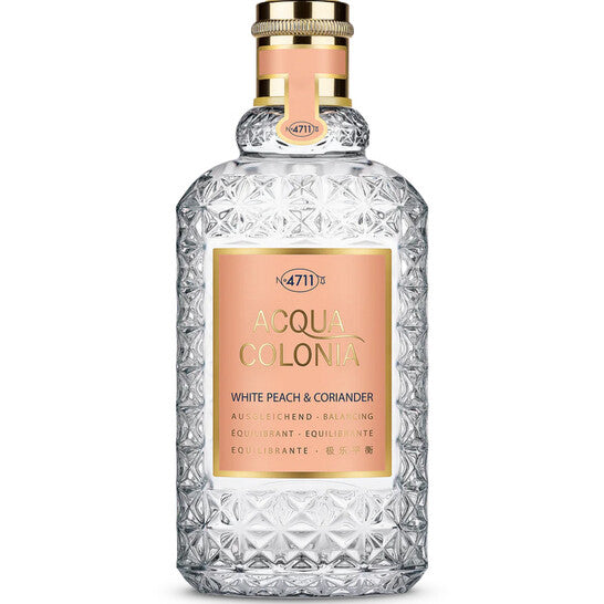 4711 Unisex Acqua Colonia White Peach & Coriander EDC Spray 3.4 oz Fragrances (Wholesale) - Luxurious Fragrance Available Online in Hong Kong & China