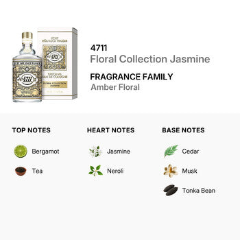 4711 Unisex Floral Collection Jasmine EDC Spray 3.4 oz (Wholesale) - Luxurious Fragrance Available Online in Hong Kong & China