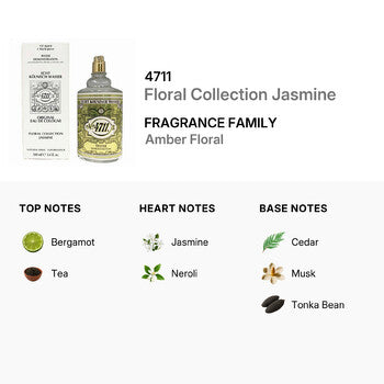 4711 Unisex Floral Jasmine EDC Spray 3.4 oz (Tester) (Wholesale) - Luxurious Fragrance Available Online in Hong Kong & China