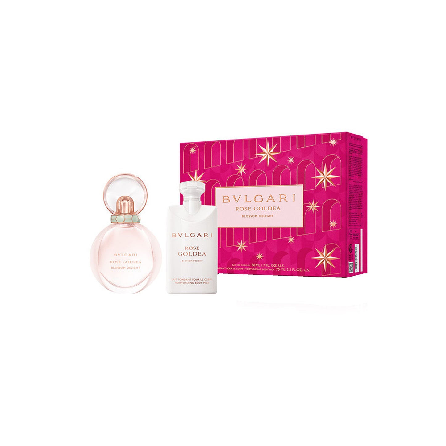 Bvlgari Ladies Rose Goldea Blossom Delight Gift Set - Luxurious Fragrance Available Online in Hong Kong & China