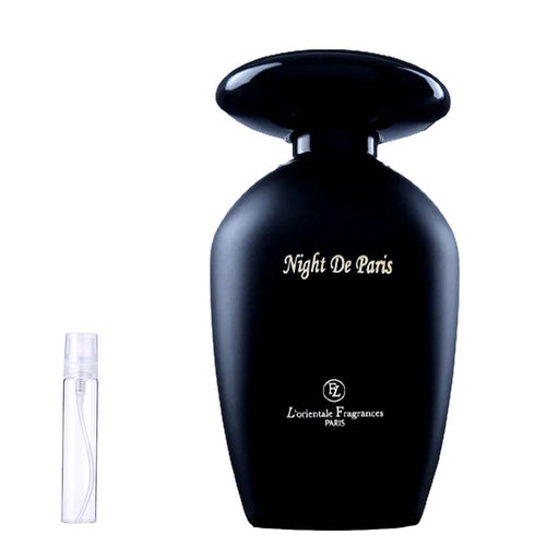 L'Orientale Fragrances Night de Paris Black Eau de Parfum Unisex - premium fragrance for sophisticated tastes.