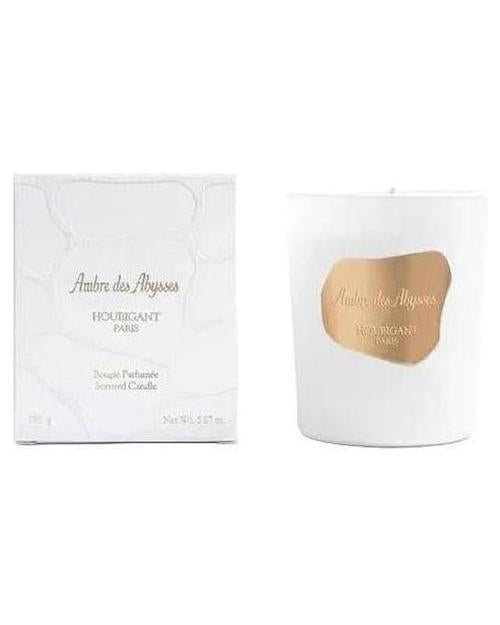 Houbigant Ambre des Abysses Scented Candle - premium fragrance for sophisticated tastes.