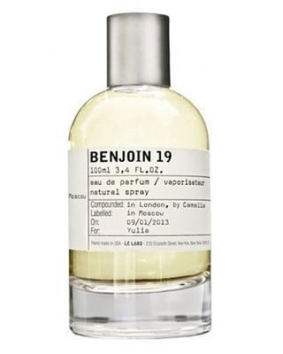 Le Labo Benjoin 19 (Moscow City Exclusive) - premium fragrance for sophisticated tastes.