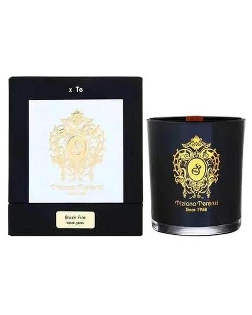 Tiziana Terenzi Black Fire Scented Candle - premium fragrance for sophisticated tastes.