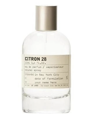 Le Labo Citron 28 (Seoul City Exclusive) - premium fragrance for sophisticated tastes.