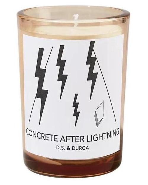 D.S. & Durga Concrete After Lightning Candle - premium fragrance for sophisticated tastes.
