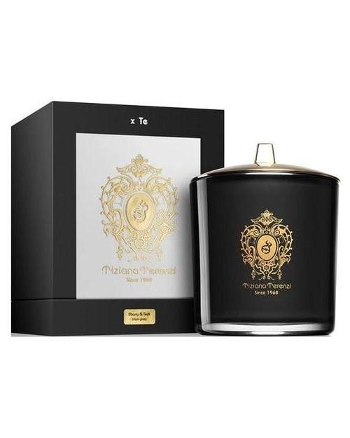 Tiziana Terenzi Ebony & Teck Scented Candle - premium fragrance for sophisticated tastes.
