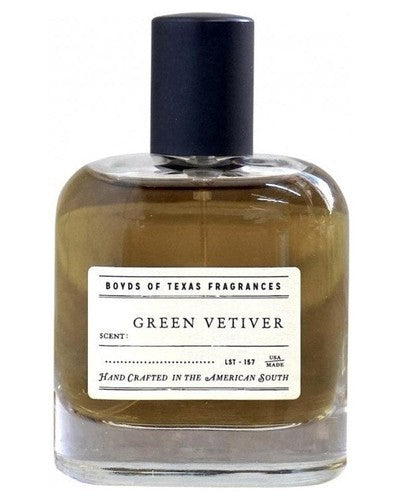 Boyd's of Texas Green Vetiver - premium fragrance for sophisticated tastes.