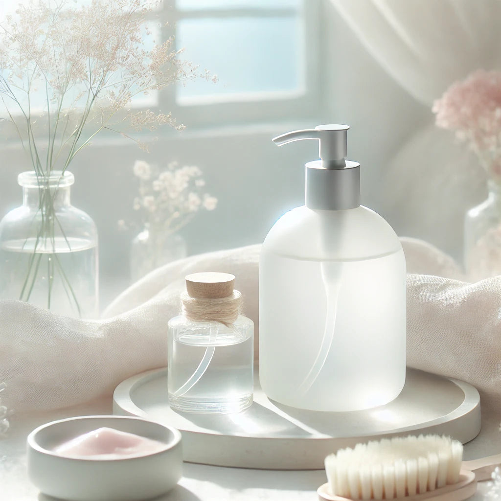 A soft, refreshing scene with light colors and airy textures, evoking a sense of subtlety and freshness.