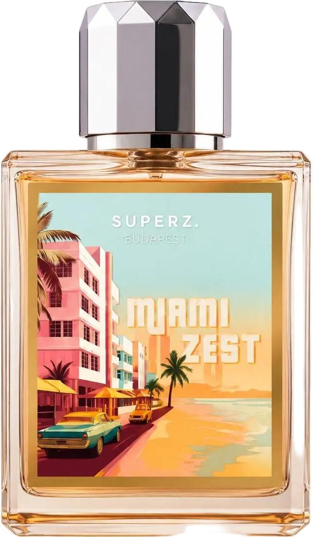 Superz. Miami Zest - premium fragrance for sophisticated tastes.