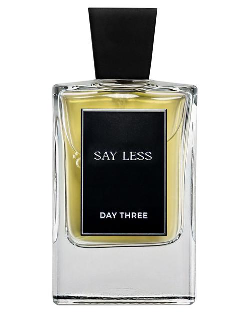 Day Three Say Less - premium fragrance for sophisticated tastes.
