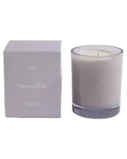 Liis Snow on Fire Candle - premium fragrance for sophisticated tastes.