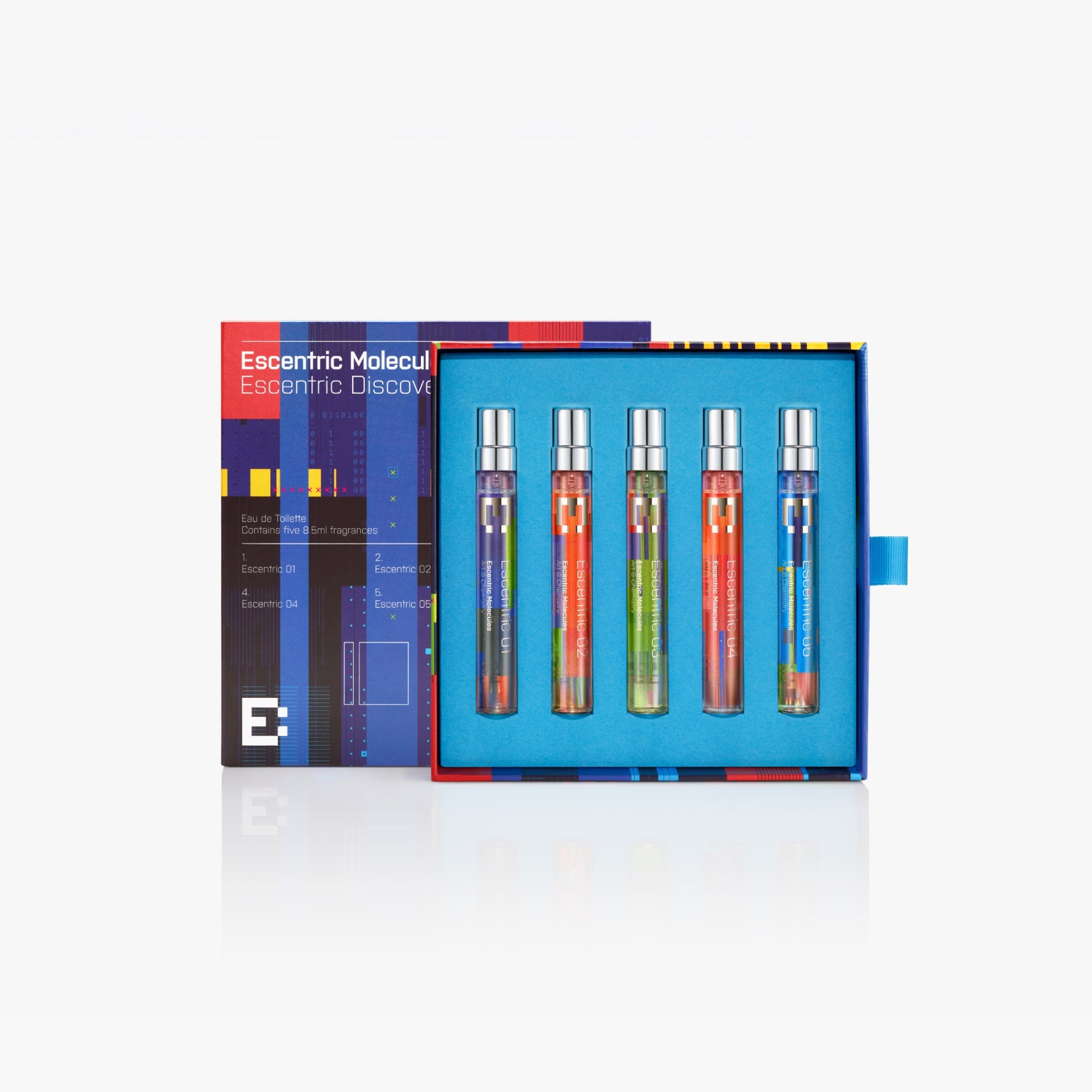 Escentric Molecules Unisex Escentric Discovery 01-05 Gift Set Fragrances - Luxurious Fragrance Available Online in Hong Kong & China