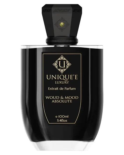 Unique'e Luxury Woud and Mood Absolute - premium fragrance for sophisticated tastes.