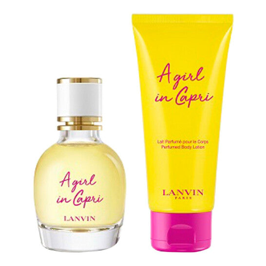 Lanvin A Girl In Capri / Lanvin Set (W) (Wholesale) - Luxurious Fragrance Available Online in Hong Kong & China