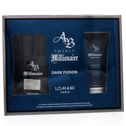 Lomani Ab Millionaire Dark Fusion / Lomani Set (M) (Wholesale) - Luxurious Fragrance Available Online in Hong Kong & China