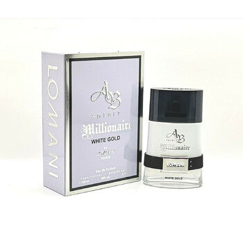 Lomani Ab Spirit Millionaire White Gold / Lomani EDP Spray 3.3 oz (100 ml) (M) - Luxurious Fragrance Available Online in Hong Kong & China