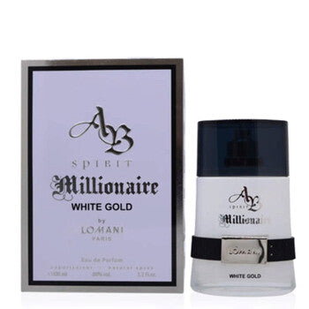 Lomani Ab Spirit Millionaire White Gold / Lomani EDP Spray 3.3 oz (100 ml) (M) (Wholesale) - Luxurious Fragrance Available Online in Hong Kong & China