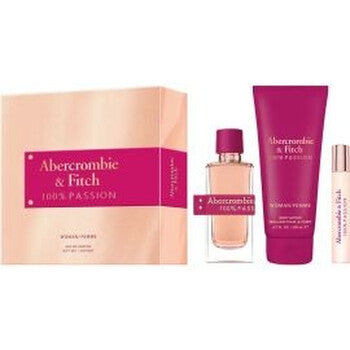 Abercrombie And Fitch Ladies 100% Passion 3pcs EDP Gift Set Fragrances (Wholesale) - Luxurious Fragrance Available Online in Hong Kong & China