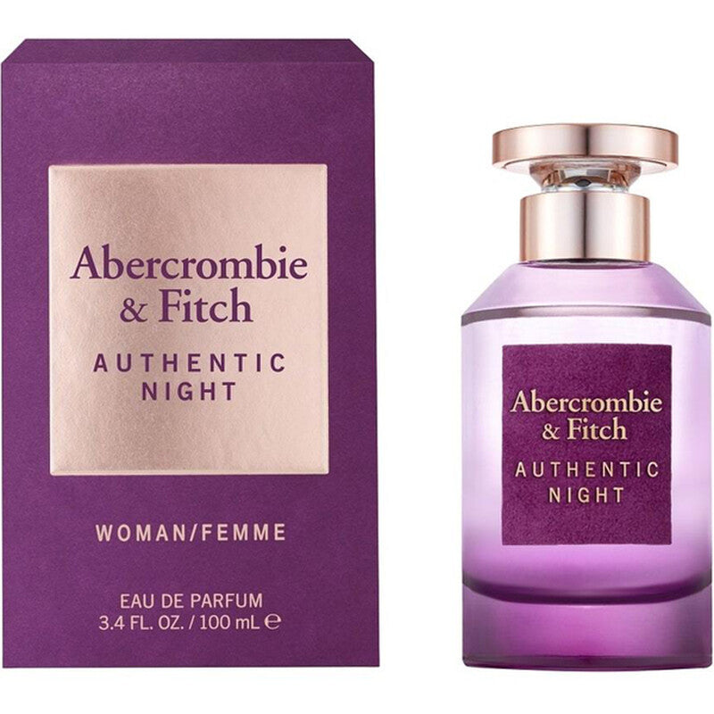 Abercrombie And Fitch Ladies Authentic Night EDP Spray 3.4 oz (Tester) Fragrances - Luxurious Fragrance Available Online in Hong Kong & China