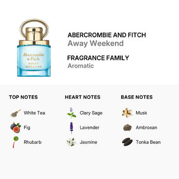 Abercrombie And Fitch Ladies Away Weekend EDP Spray 1.7 oz (Wholesale) - Luxurious Fragrance Available Online in Hong Kong & China