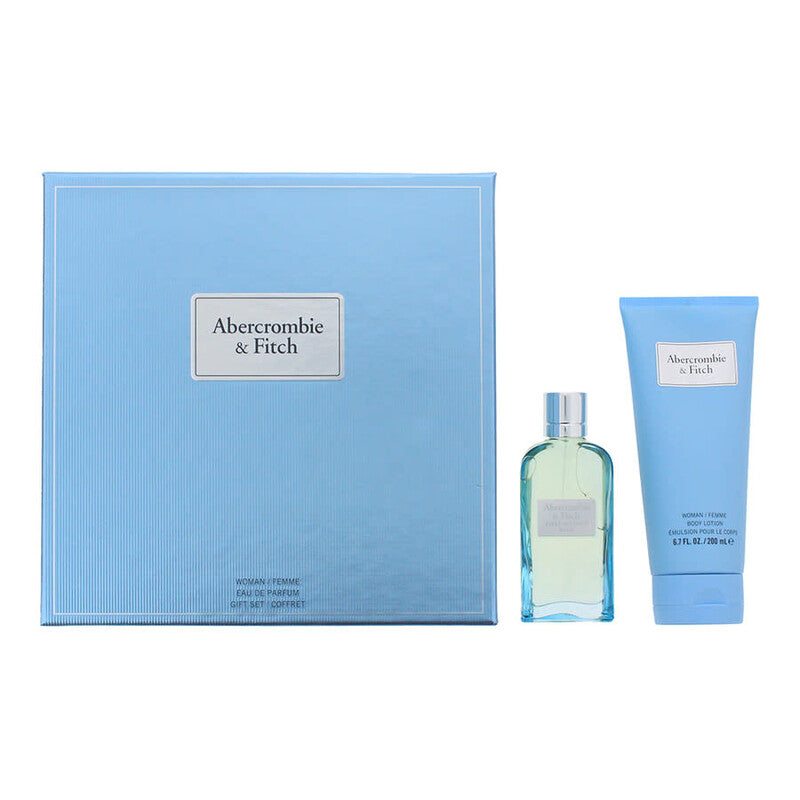Abercrombie And Fitch Ladies First Instinct Blue Gift Set Fragrances - Luxurious Fragrance Available Online in Hong Kong & China
